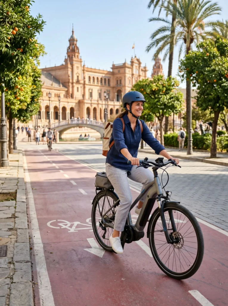 Electric bike rental Seville